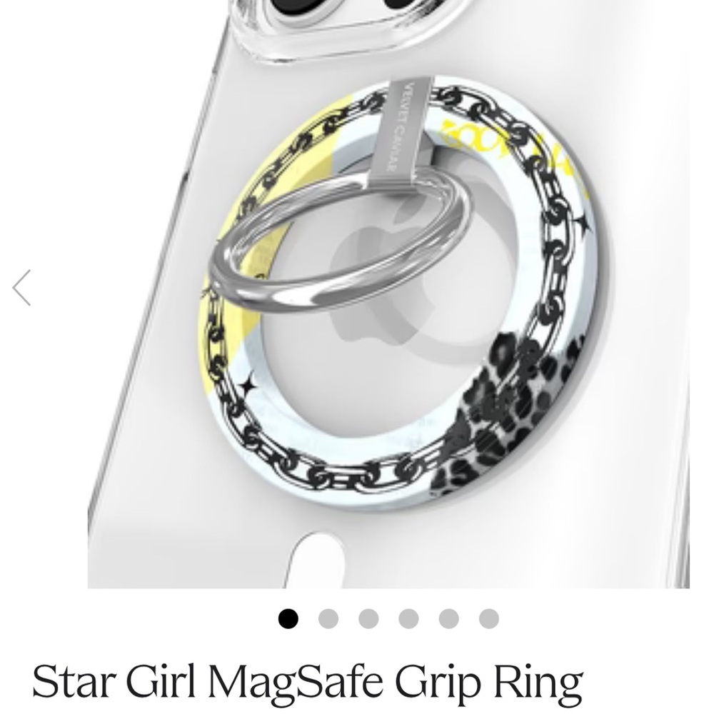 Velvet Caviar Star Girl MagSafe Grip Ring